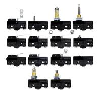 Z-15 Limit switch Travel Switch Small Horizontal Roller Lever 15A 250V 1NO1NC Normally Open Normally Closed(Z-15GW21-B)