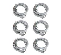 Z 3/4" 4FT 6 Pack, #8THHN Wire-Non-Metallic Connectors,Liquid Tight Hook-Up Whip, A/C Hook-up Whip Kit