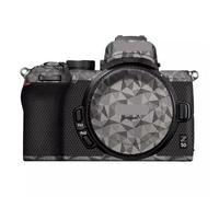 Z 50 Camera Cover Skin Sticker for Nikon Z50 Camera Protector Film Skin Protective Decoration and Wear Resistance Z50(Triangle Titanium)