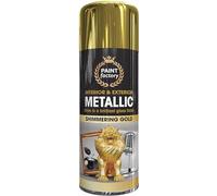 Z&A Metallic Shimmering Gold Spray 400ml - Quicky Dry Brilliant Gloss Finish Paint - Multi-Purpose Interior & Exterior Use - Premium Quality Aerosol Spray - Use on Metal, Plastic, Wood, Plastic (1)