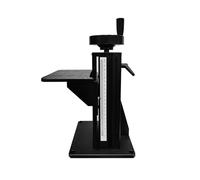 Z-axis Manual Lifting Platform with Sliding Table, Height Adjustable Screw Column for Optical Experiments