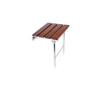 Z-DYQ Shower Stool Bath Seats Shower Chairs for Seniors, Bathroom Wall Folding Seat Shower Stool Wall Mounted Shower Chair Folding Bath Stool Elderly Solid Wooden Bench,Shower Stool,Shower Seat.