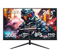 Z-Edge 24.5 inch 300Hz 280Hz 240Hz Gaming Monitor, UG25S FHD 1080p, Ultra Fast MPRT 1ms, IPS Monitor Gaming, PC Computer Monitor, 16.7M Colors, DP x2, HDMI x2