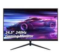 Z-Edge 24.5 Inch Gaming Monitor 240Hz 1ms MPRT Full HD VA Panel, Ultra-Thin Bezel, FreeSync, HDMI2.0 & DisplayPort1.4, VESA Mountable, Black
