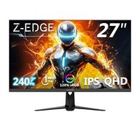 Z-Edge 27" 240Hz 2K QHD 1440p Gaming Monitor with Fast IPS Computer Screen, MPRT 120% sRGB, 400 nits, UG27QS, 2 x DP 1.4 Ports and 2 x HDMI 2.0 Ports