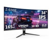 Z-Edge 34 Inch Ultrawide Curved Gaming Monitor 165Hz 3440x1440 1ms DP HDMI