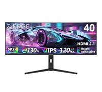 Z-Edge 40 Inch Curved Ultrawide Monitor 5K2K 120Hz WUHD 5120x2160 1ms MPRT, 21:9 Curved IPS Panel, Adaptive Sync, HDMI 2.1, DP 1.4, Height Adjustable, Built-in Speakers, PIP & PBP, Black