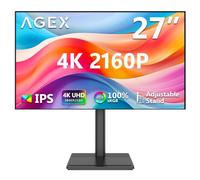 Z-Edge AGEX 27 Inch 4K Monitor UHD 3840x2160 IPS 60Hz Adjustable Stand