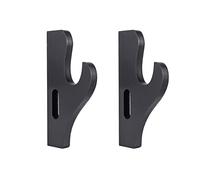 Z-fiber Katana Sword Holder Wall Mount 1 Pair Adjustable Hook Stand Samurai Sword Hanger Lightsaber Demon Slayer Weapon Stand Supports All Swords