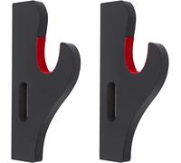 Z-fiber Katana Sword Holder Wall Mount 1 Pair Velvet Padded Adjustable Hook Stand Samurai Sword Hanger Lightsaber Demon Slayer Weapon Stand Supports All Swords