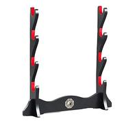 Z-fiber Sword Holder Japanese Velvet Padded Katana Stand Samurai Sword Holder Display Rack Support All Sword 4 Tier