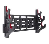 Z-fiber Sword Holder Wall Mount Velvet Padded Katana Stand Samurai Sword Holder Display Rack Dragon Hanger,3 Tier