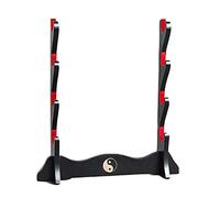 Z-fiber Sword Stand Japanese Katana Stand Padded Samurai Display Rack Stand All Sword Tai Chi,4 Tier