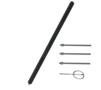 Z Fold 6/5 S Pen Fold Edition for Samsung Galaxy Z Fold6/5 Slim Stylus Pen Galaxy Z Fold 6/5 S Pen Replacement for Samsung Galaxy Fold 6/5 with Nibs +Card Needle(Black)