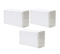 Z Fold Hygiene Hand Towels - 1 Ply 34gsm, 21x20cm | Premium Absorbent Paper Tissue Refills | for Cleaning, Drying & Washroom Use | Fits All Standard Z-Fold Dispensers - (450 Sheets (3 Pack))