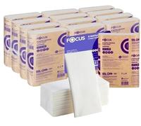 Z Fold Paper Towels, Multifold 2-ply Disposable Hand Towels in Packs of 2400=12x200 Sheets. Interfold White Paper Towel Soft & Absorbent, Dispenser use Hand Towels, Both for Individuals & Businesses.