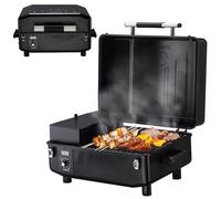 Z GRILLS 2026 200A Table Top Wood Pellet Grill, Pellet Smoker with PID V3.0 Controller, Meat Probes, 202 sq.in Cooking Area, Fit for RVs, Road Trips & Apartments