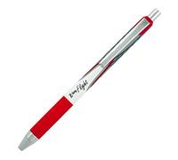Z-Grip Flight Retractable Ballpoint Pen, 1.2 mm, Bold, Red, Dozen, Sold as 12 Each