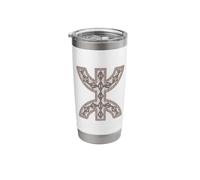 Z IMAZIGHEN TIFINAGH and BERBERE Pattern Stainless Steel Insulated Tumbler