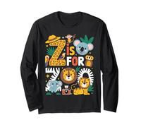 Z Is For Zoo - Zoo Squad Zoo Trip Zoo Keeper Wildlife Zoo Long Sleeve T-Shirt