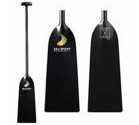 Z&J SPORT Dragon Boat Paddle Carbon Fiber, IDBF Approved Paddle with T Handle for Dragon Boat Paddler, Full Carbon Dragon Boat paddles for Dragon Boat Team (124cm)