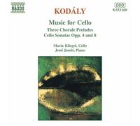 Z. Kodaly - Music for Cello [New CD]