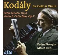 Z. Kodaly - Works for Cello & Violin [New CD]
