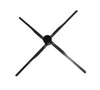 Z-LIANG 3d Hologram Fan Upgrade 84cm Wifi 3D Hologram Projector Light Advertising Display LED Fan Holographic Imaging Lamp 3D Remote Hologram Player Christmas Holographic Projector