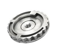 Z-LION 4 Inch 100mm Snail Lock Backer Pad Aluminum Rubber Diamond Edge Polishing Adapter M14 5/8-11 Back-Up Holder(M14)
