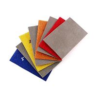 Z-Lion Diamond Abrasive Paper Sheets Diamond Sandpaper Nylon Back for Sanding Stone Glass Ceramic(4pcs/set)