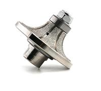 Z-LION Diamond Profiler Wheel Diamond Router Bit Half Bullnose Vacuum Brazed for Concrete Granite Marble Stone M14 Thread (B20)