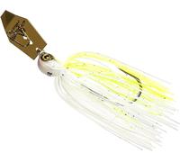 Z-Man CBEV12-02 ChatterBait Elite Evo, 1/2 oz, Chartreuse/White