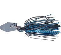 Z-man CBJH38-06 Chatterbait Jack Hammer Lure, 5/0 Hook Size, 3/8 oz, Black/Blue, Package of 1