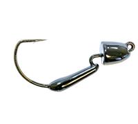 Z-man FBH110-02PK3 Finesse Bulletz Jighead, Freshwater, 1/10 oz, #1 Hook, Black, Package of 3