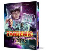 Z-man Games Pandemic En El Laboratorio Board Game Spanish Version Clear