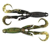 Z-Man GR45-268PK4 Gremlin, 4.5'' California Craw, Soft Plastic Lures, 4 Pack