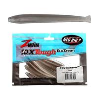 Z-man, TRD Minnowz Soft Bait Lure, 3 1/2" Length, Smelt, Package of 8