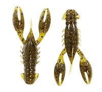 Z-MAN TRDCR-46PK6 Trod Crawz, 2.5", Green Pumpkin, 6 Pack, Multi, One Size