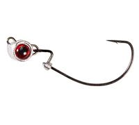 Z-Man TXF110-01PK3 Texas Eye Finesse Jigheads 1/10 oz Red 3 Pack