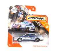 Z & N Trading Matchbox ford police interceptor MBX City -1:64 scale diecast