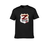 Z Nation T-Shirt Graphic Printed Mens Black Mens Unisex Tee M