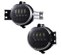 Z-OFFROAD 2pcs 63W LED Fog Lights Lamps Replacement for 2002-2008 Dodge Ram 1500 2003-2009 Ram 2500 3500 2004-2006 Durango Truck, Driver and Passenger Side - Black