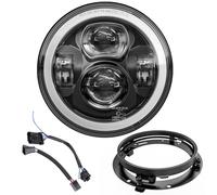 Z-OFFROAD Upgrade 7" Motorcycle LED Headlight DRL White Halo DOT Kit for Harley Davidson Street Glide Road King Special Electra Glide Ultra Classic Fat Boy Heritage Softail