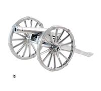 Z-ONE Mini Cannon Stainless Steel Model Famous 19th Century Naval Deck and Napoleon Cannon Handcrafted Highly Collectible