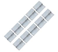 Z Panel Clip Wooden Gates Trellis Timber Wood Fence Post Security Bracket 10PK
