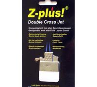 Z-Plus Double Twin Cross Jet Torch flame Replacement Insert For Petrol Lighters