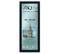 Z&Q Wall Poster Frames 30x90 cm Gallery Picture Photo Frames Solid MDF Wood Heavy Duty Shatter-Resistant Aclyric Living Room Bedroom Décor