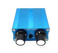 Z-QRP Manual Antenna Tuner for Amateur Radio - 5W RF Matching Unit, 3-28 Frequency Range, 25-2500 Ω Impedance, BNC Connector, Aluminum Alloy Housing