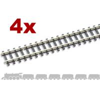 Z scale Wooden sleepered Flexitrack (nickel silver rail, Code 60) Peco SL-200