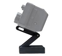 Z-Shape Adjustable Desktop Mount Stand, Black, Tilt Bracket with Folding Design for FTX-1F IC-705, Professional Radio Display Support